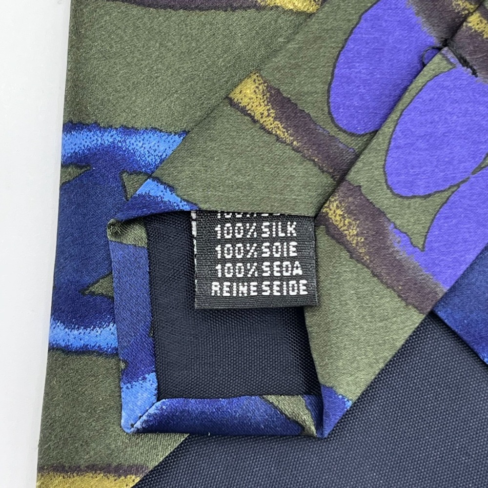 The DeSantis Collection Necktie Mens LOT of 4 Silk Ties Abstract Made in Italy - Picture 5 of 16